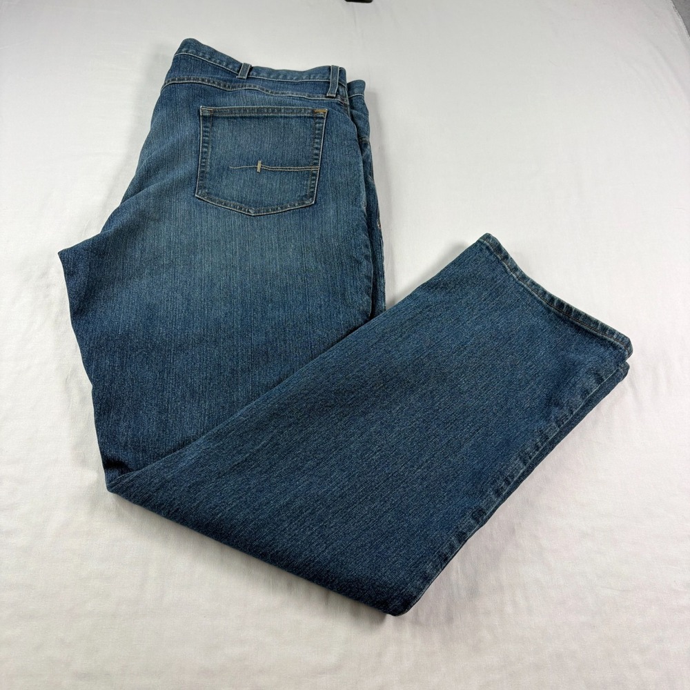 Ariat Jeans Mens 44x36 Blue M4 Relaxed Boot Cut Workwear Western Denim